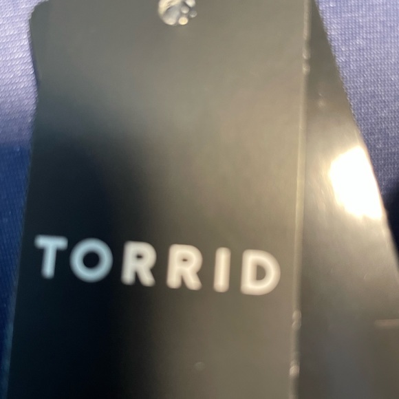 - - Torrid velvety soft navy blue leopard print, bodysuit size 2X and 3XNWT - Picture 4 of 9